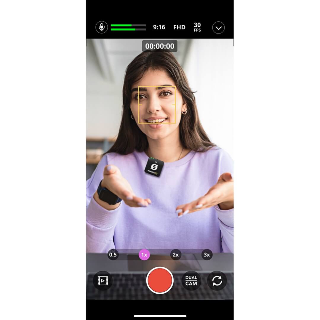 RØDE Capture viewfinder screen